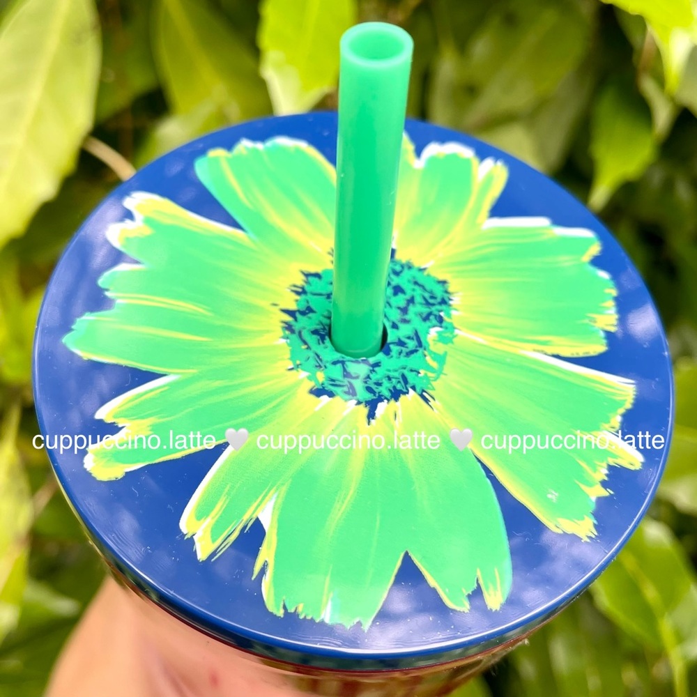 đSOLD OUTđźStarbucks Summer 2 Floral Printed Lid Venti Tumblers - Picture 5 of 15